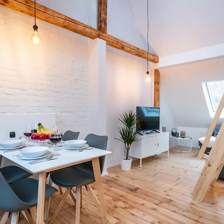 شقة Lofts - Geschmackvolle - Naehe Uni, Klinikum, Industriepark Mittelfeld *